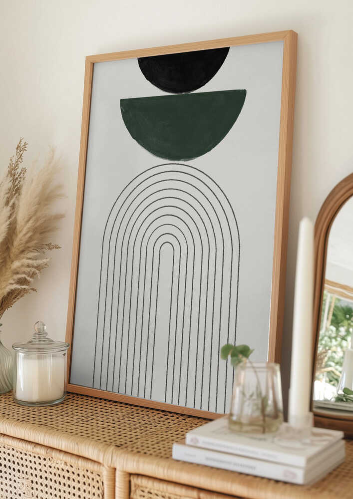 Arched Geometry Poster