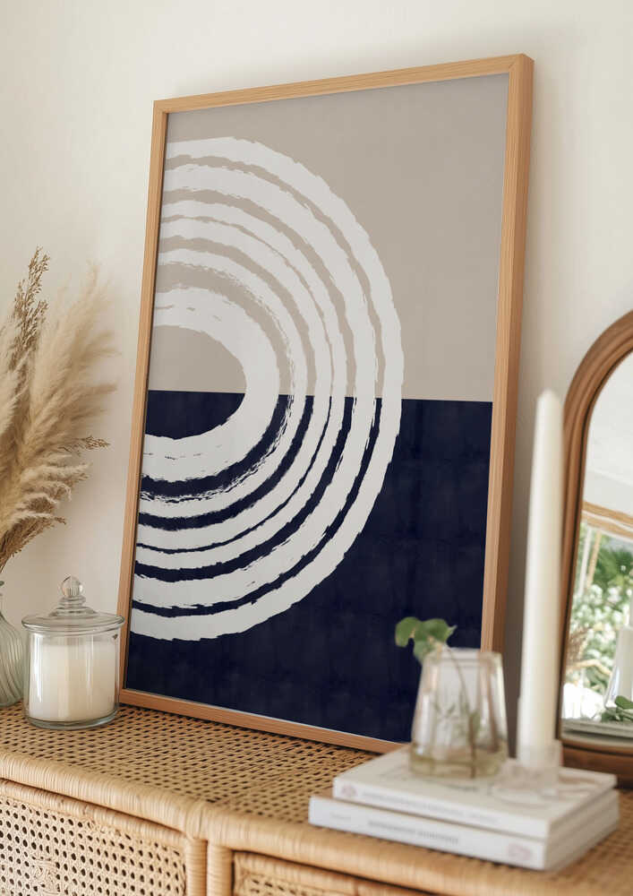 Zen Curve Balans Poster