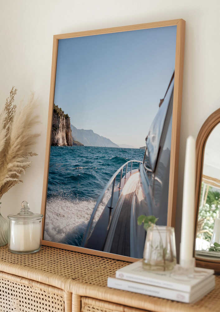 Amalfi Coast | Italy Travel Photography Poster