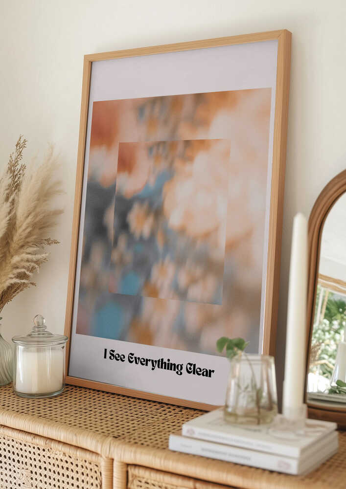 Jag ser allting tydligt Poster