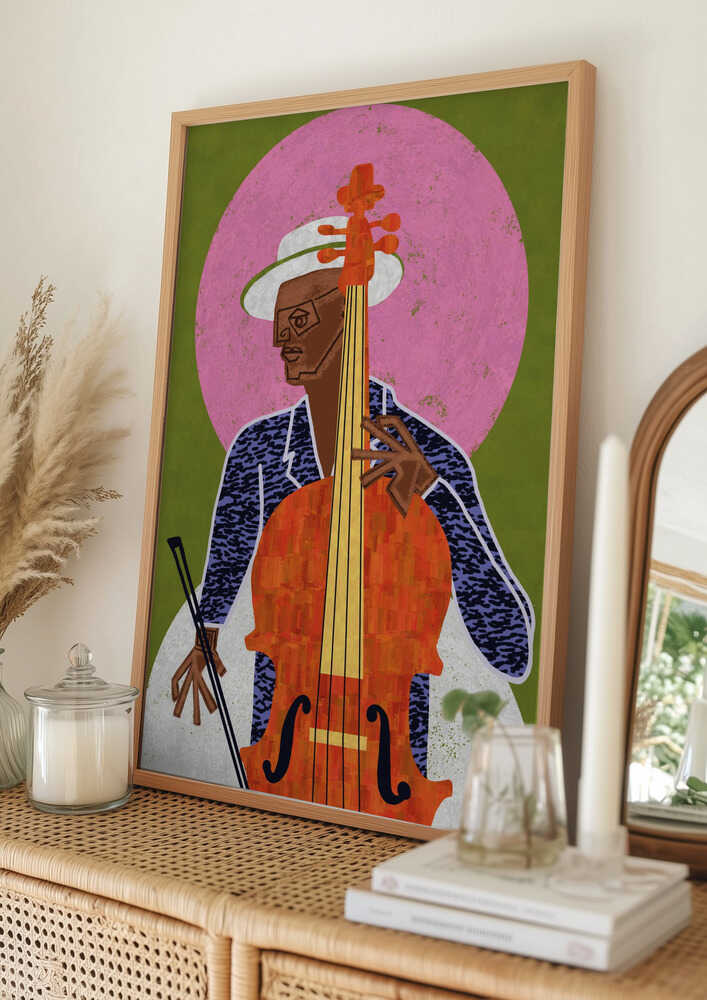 Jazzcellist Poster