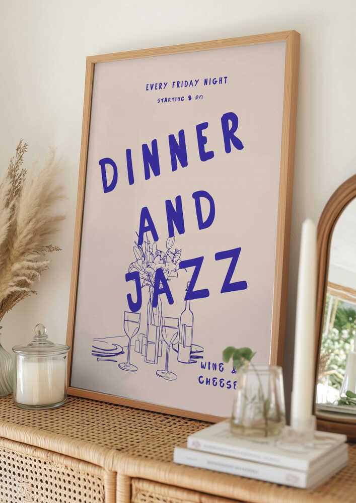 Jazzkväll Fest Poster