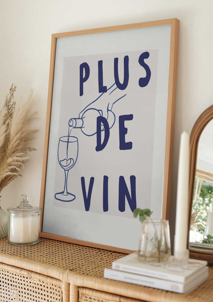 Vin som hälls Poster