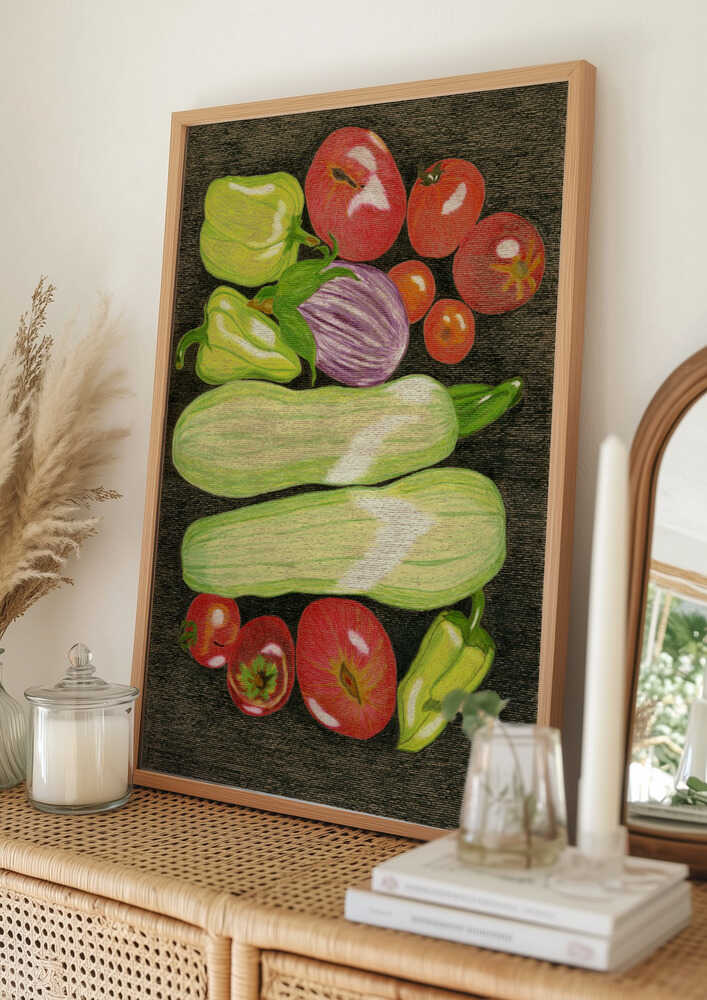 Fresh Garden Harvest Poster