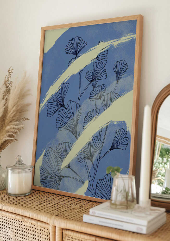 Ginkgobladene05 Plakat