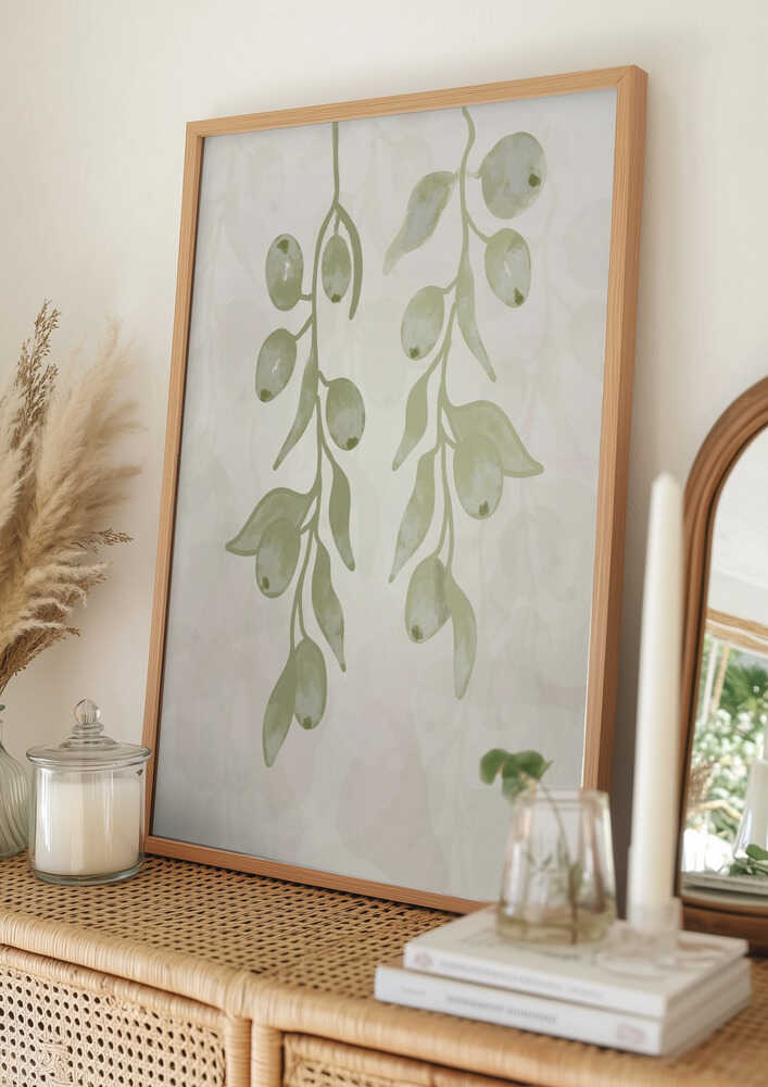 Hängande oliver Poster