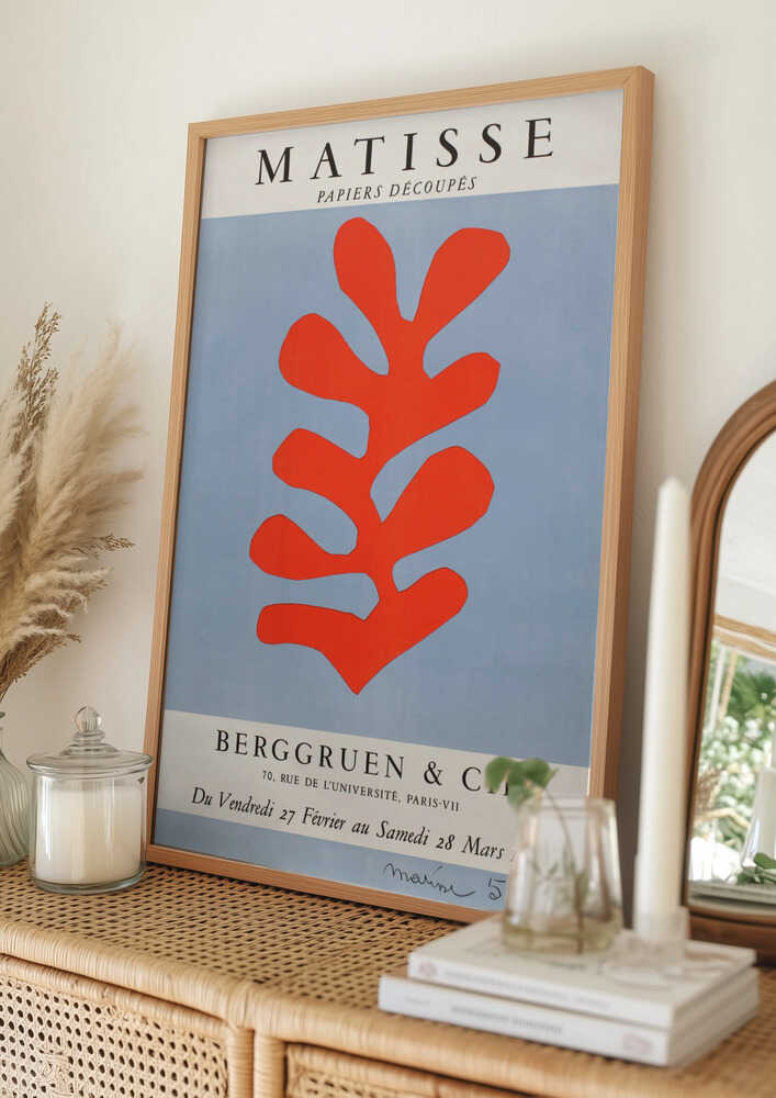 Henri Matisse's Papiers Decoupés (1953) Poster