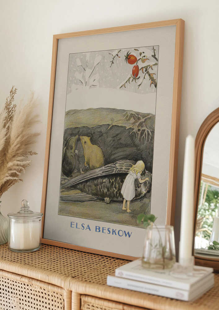 Tummelisa Fågeln Plakat