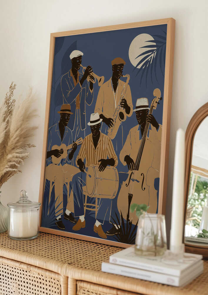Tropisk Jazzkväll Poster
