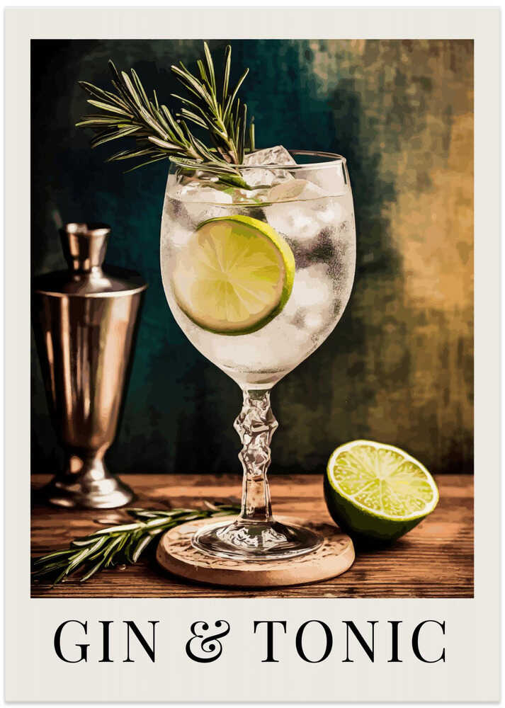 Gin & Tonic Poster