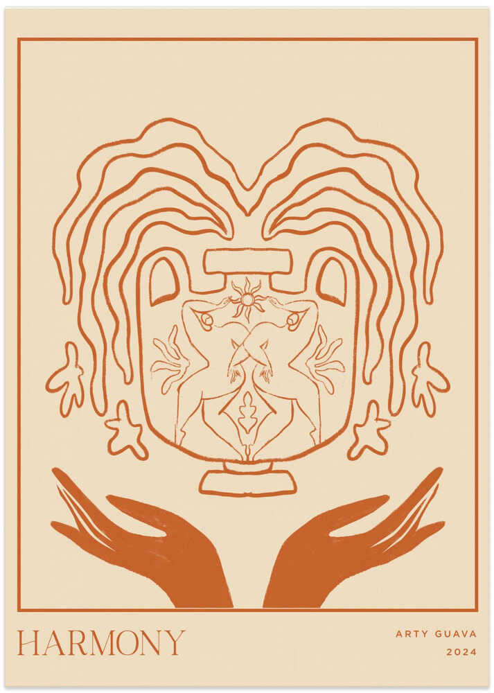 Kärlsamling: Harmoni (LineArt)