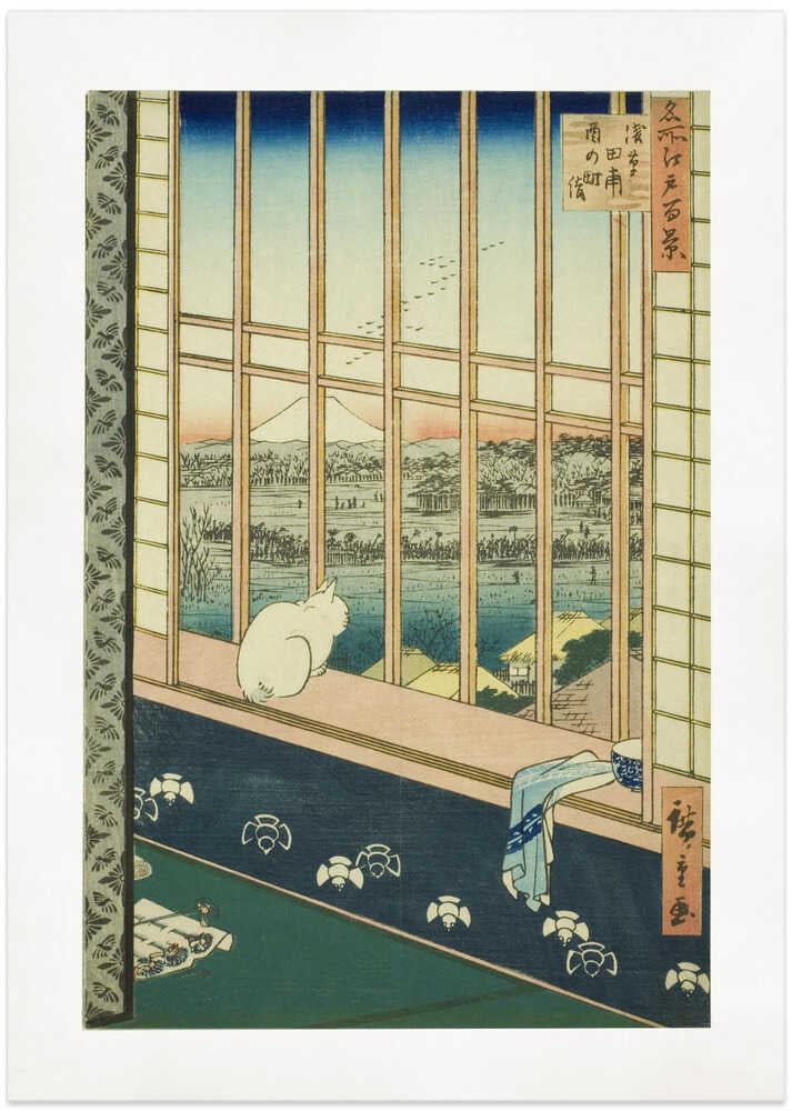 Asakusa risfält poster