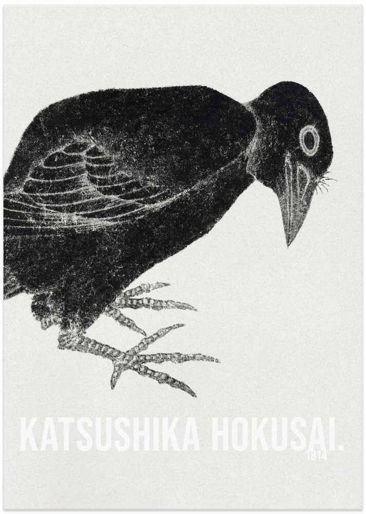 Katsushika Hokusai's Bird 1814