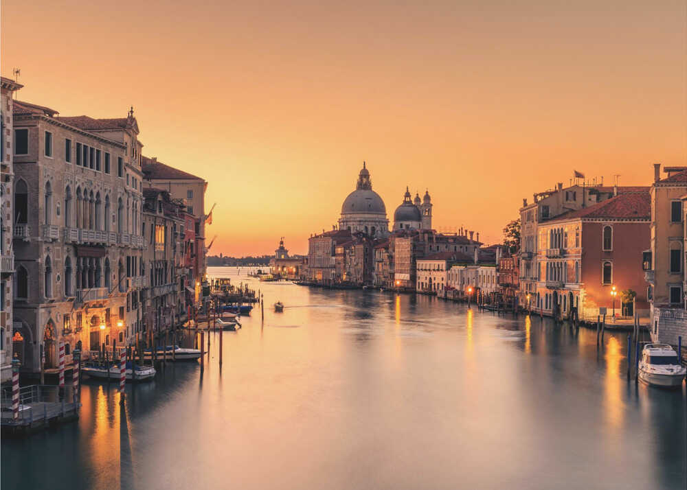 Gryning på Venedig Poster