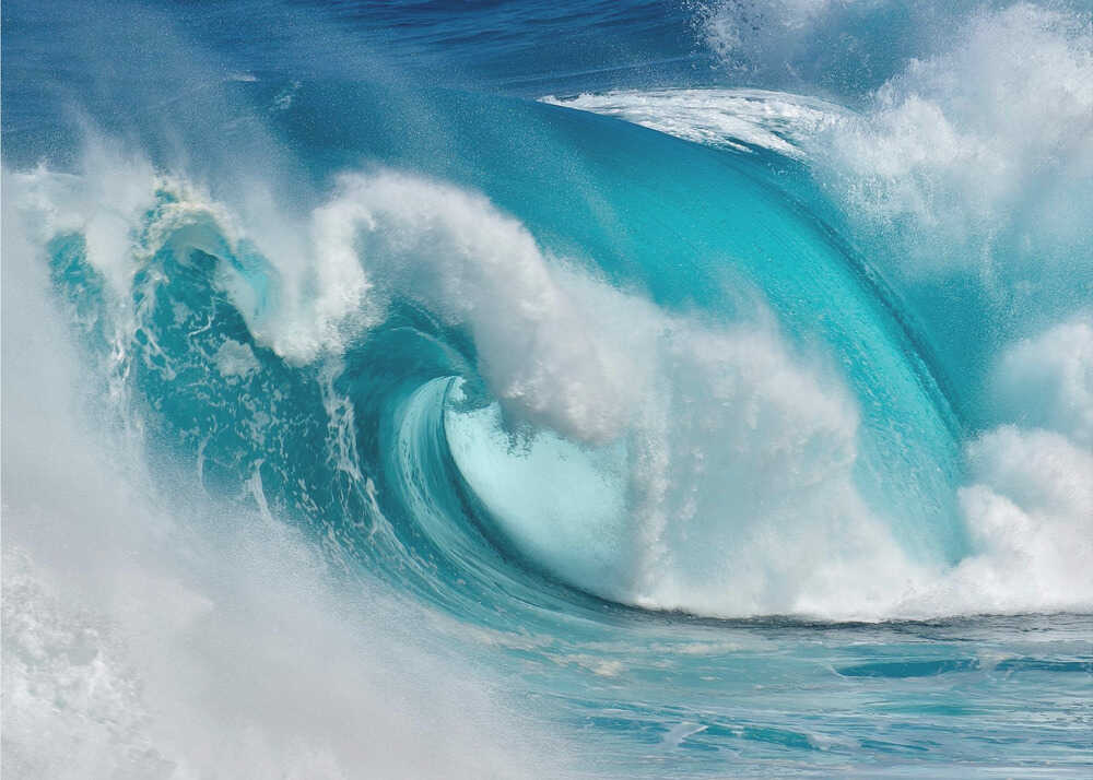 When the ocean turns into blue fire