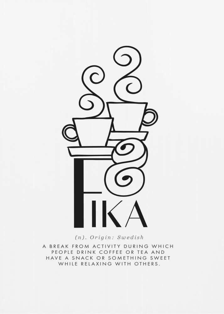 Svensk Fika Poster