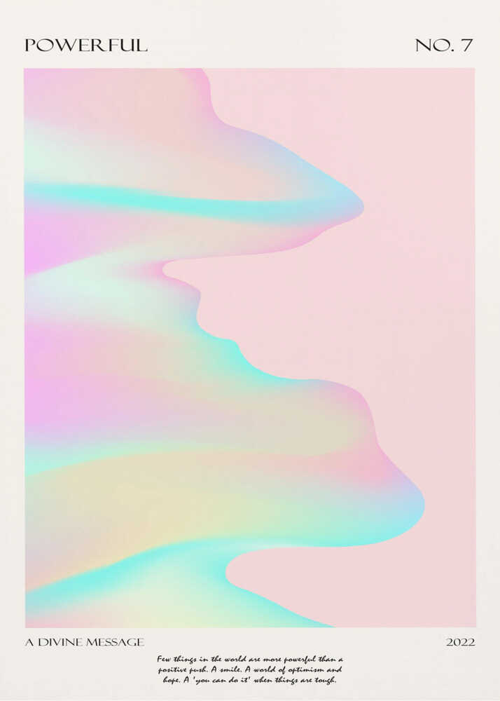Kraftfull gudomlig Poster