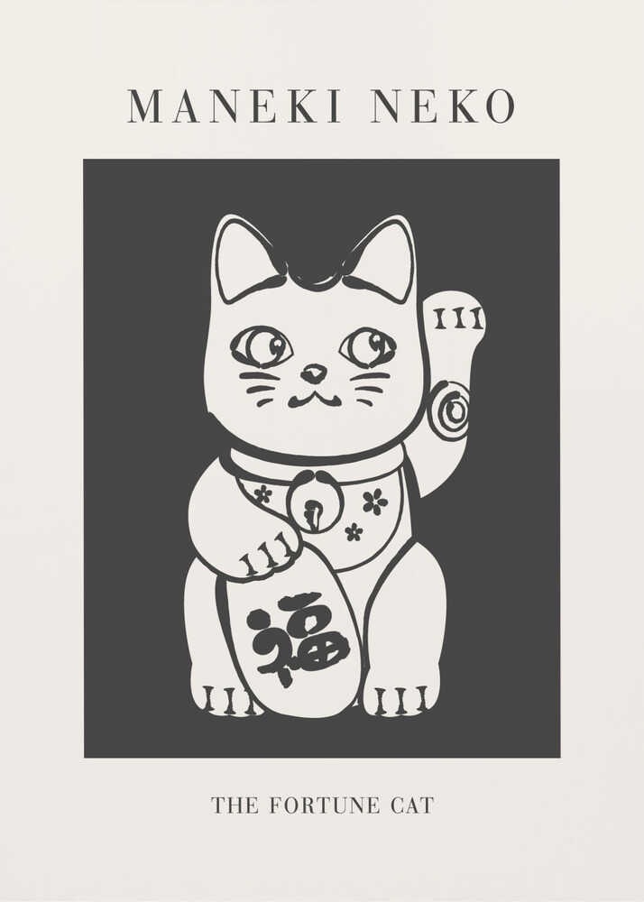 Maneki Neko Lyckokatt Poster