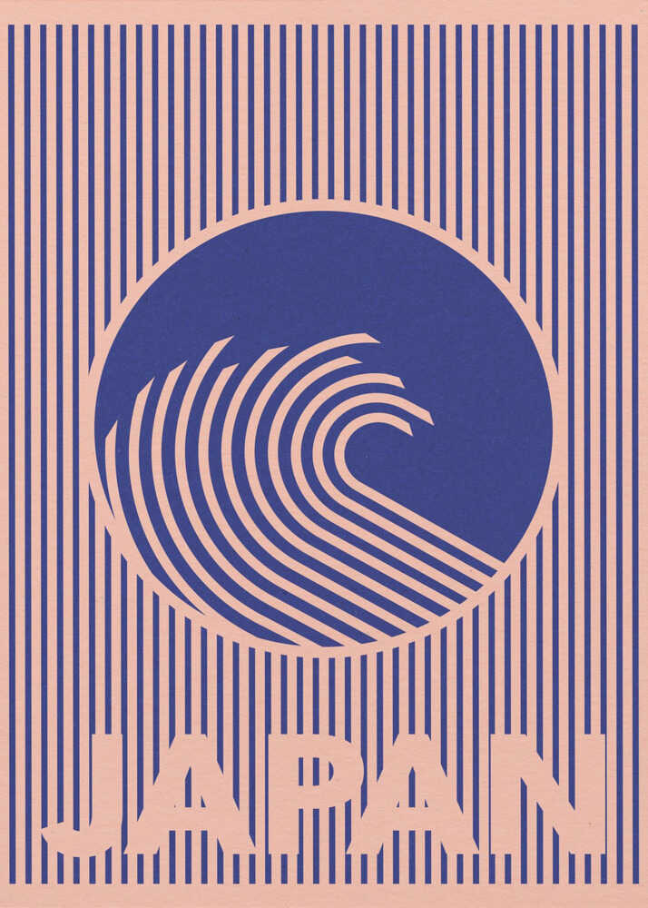 Stora vågen i Kanagawa Poster