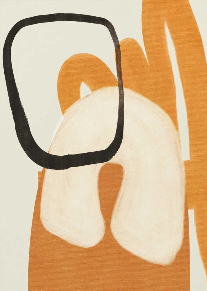 Painted Lines Desatur2 Kopie Poster