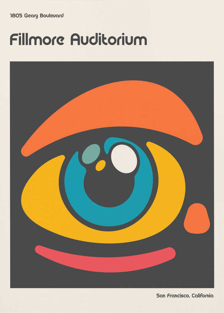 Fillmore abstrakt Poster