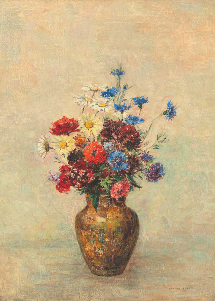 Blommor i vas Poster