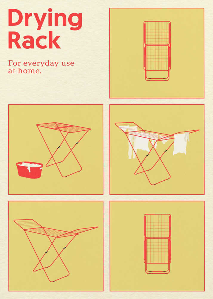 Torkställ Poster