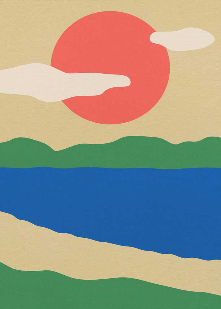 Thüringen sommar Poster