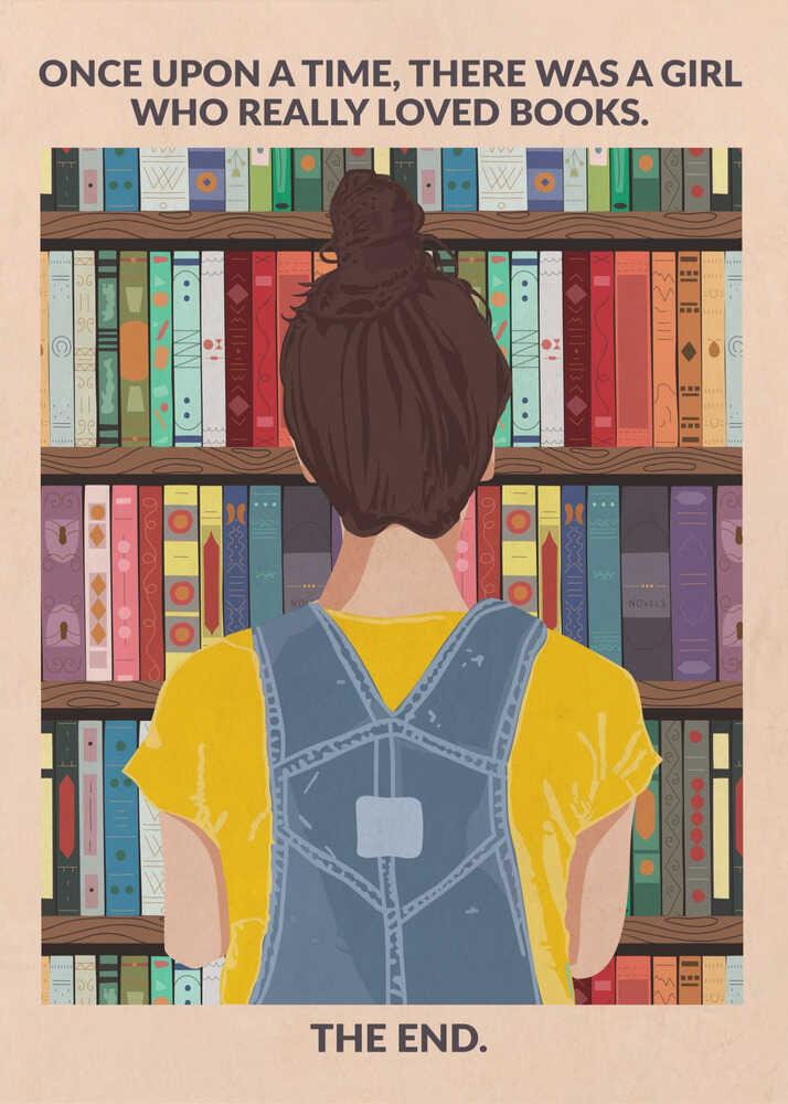 Lost In Books Poster