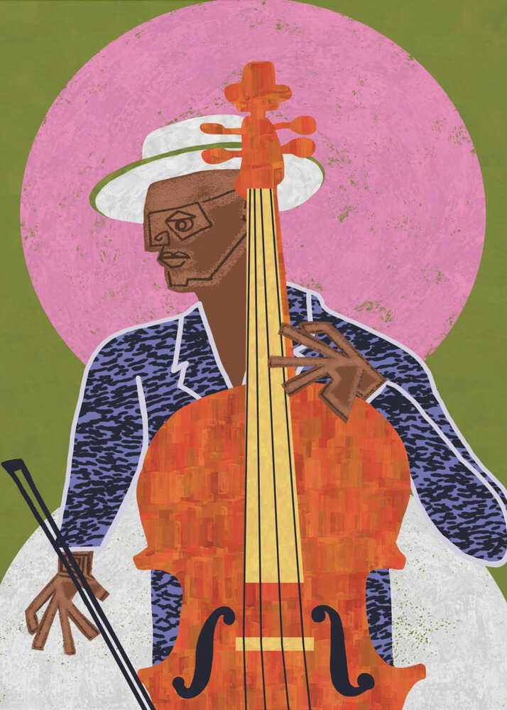 Jazzcellist Poster