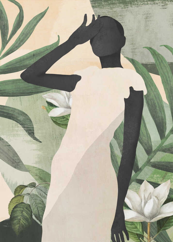 Elegant tropisk lugn Poster