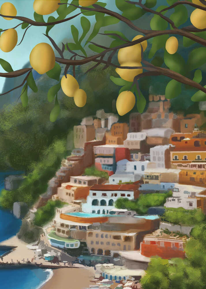 Citronkustutsikter Poster