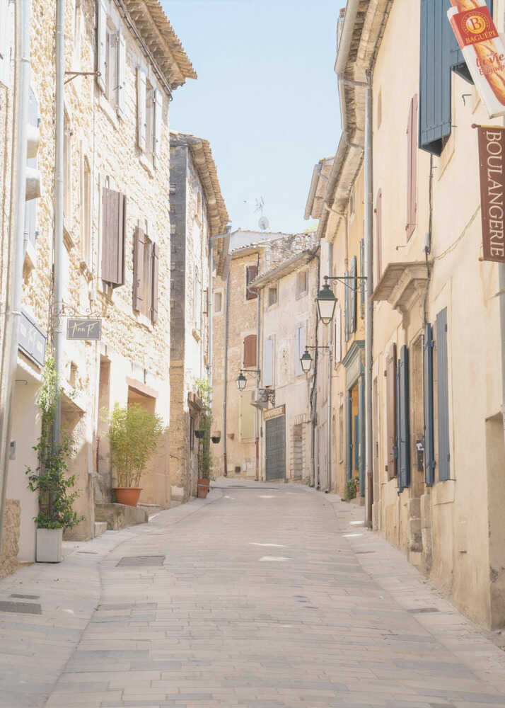 Gatuposter från en provensalsk by