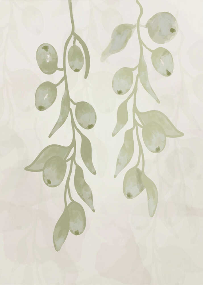 Hängande oliver Poster