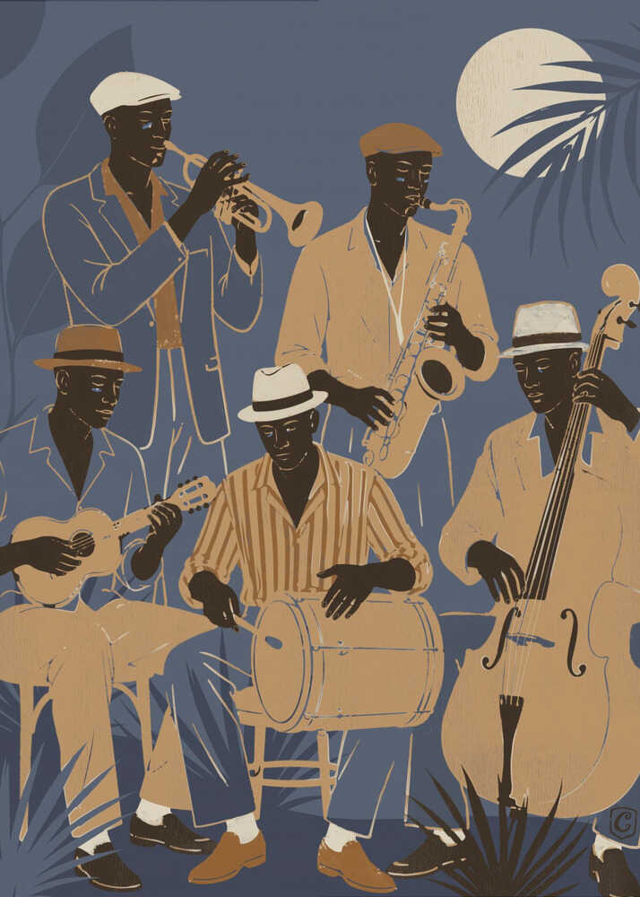 Tropisk Jazzkväll Poster