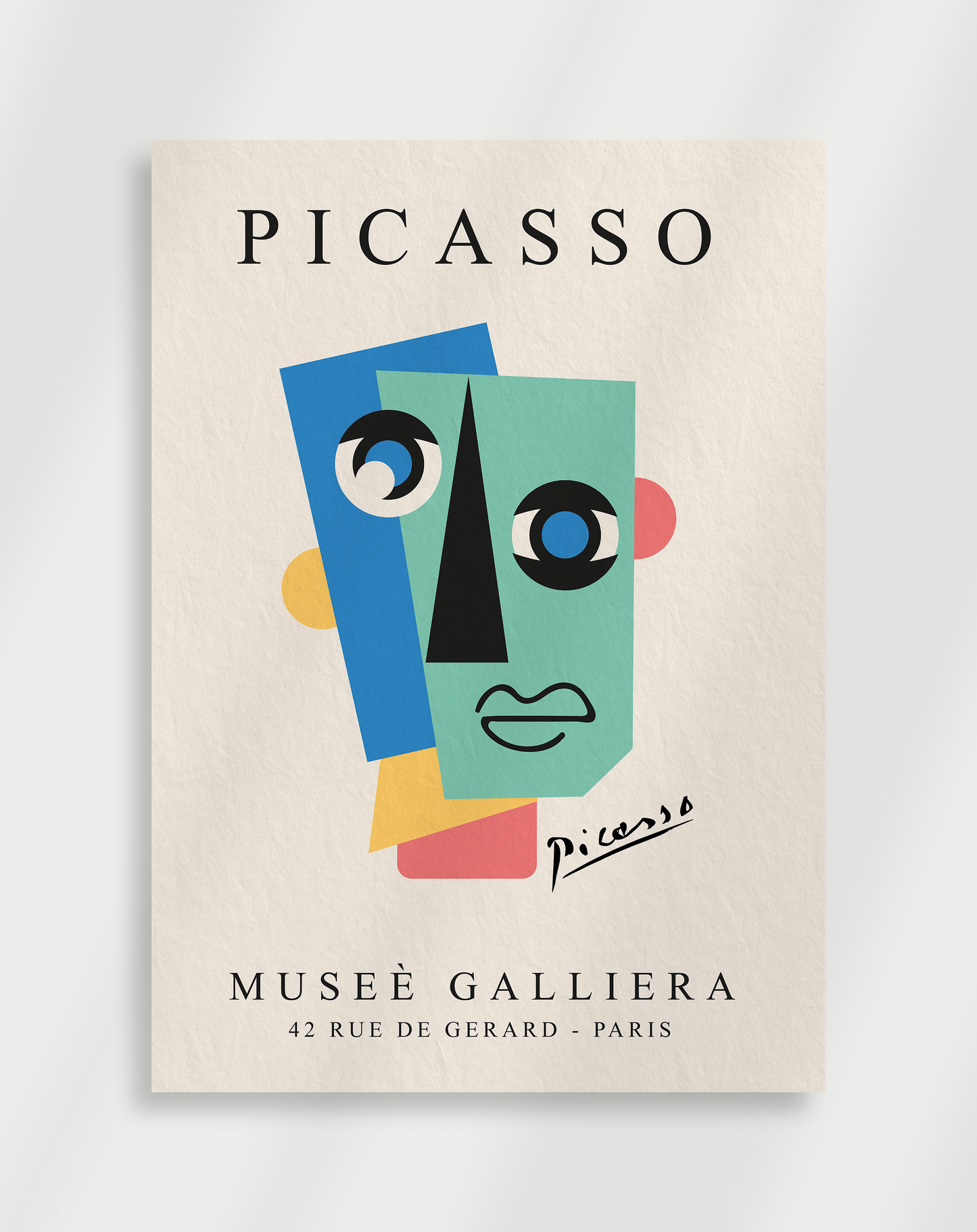 Picasso abstrakt Poster