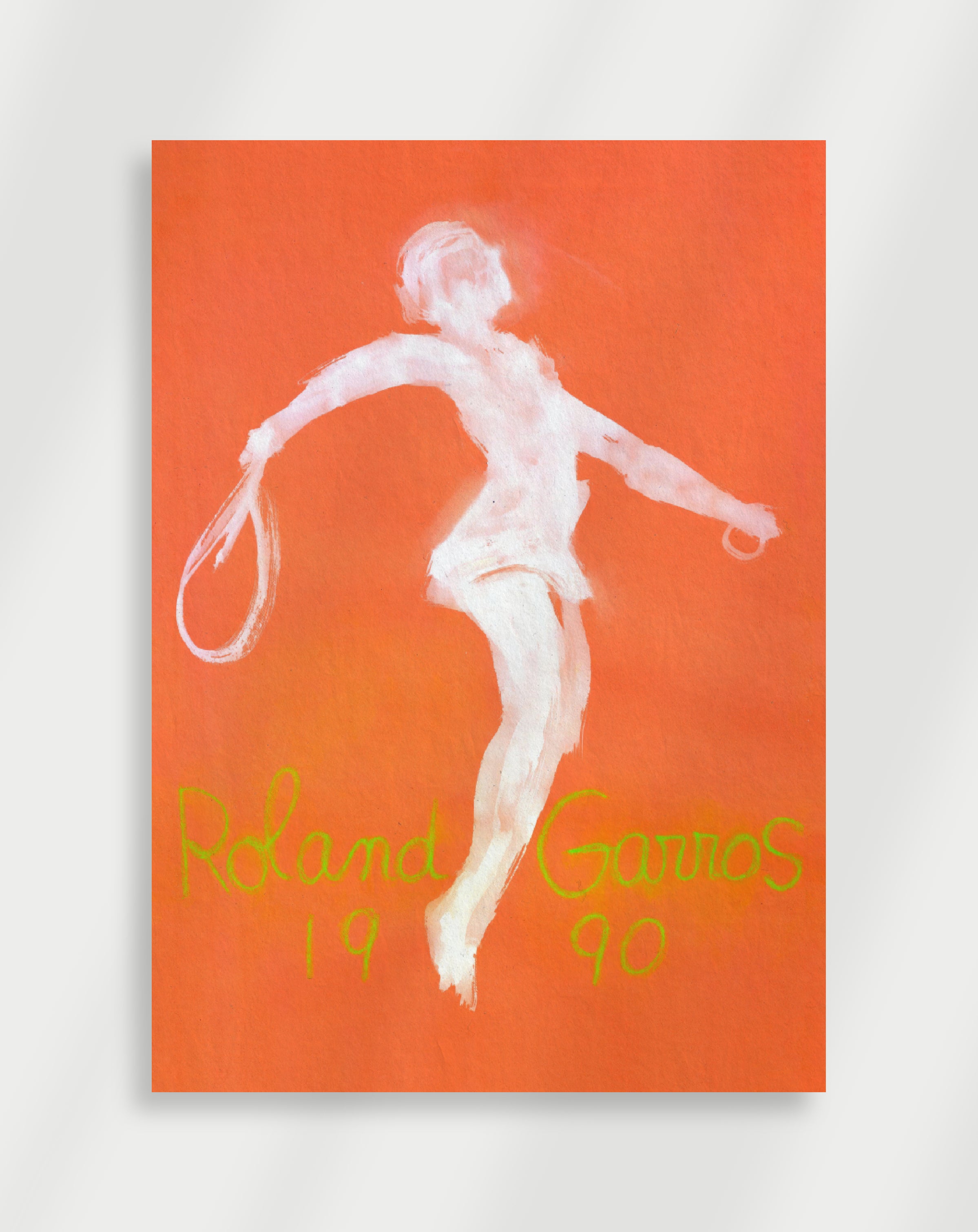 Tennis Player Poster