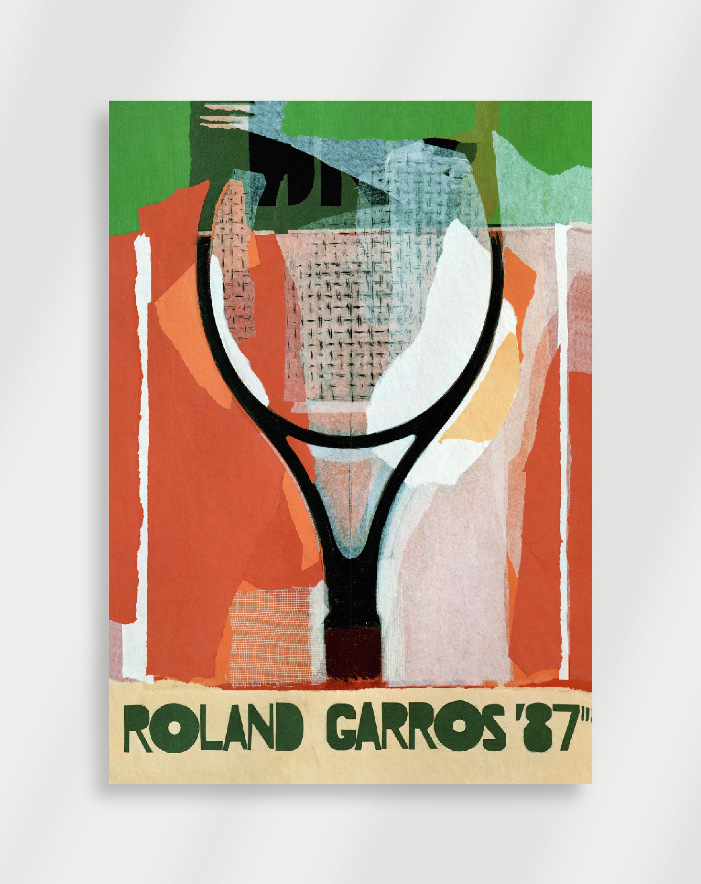 Tennis Racket Poster