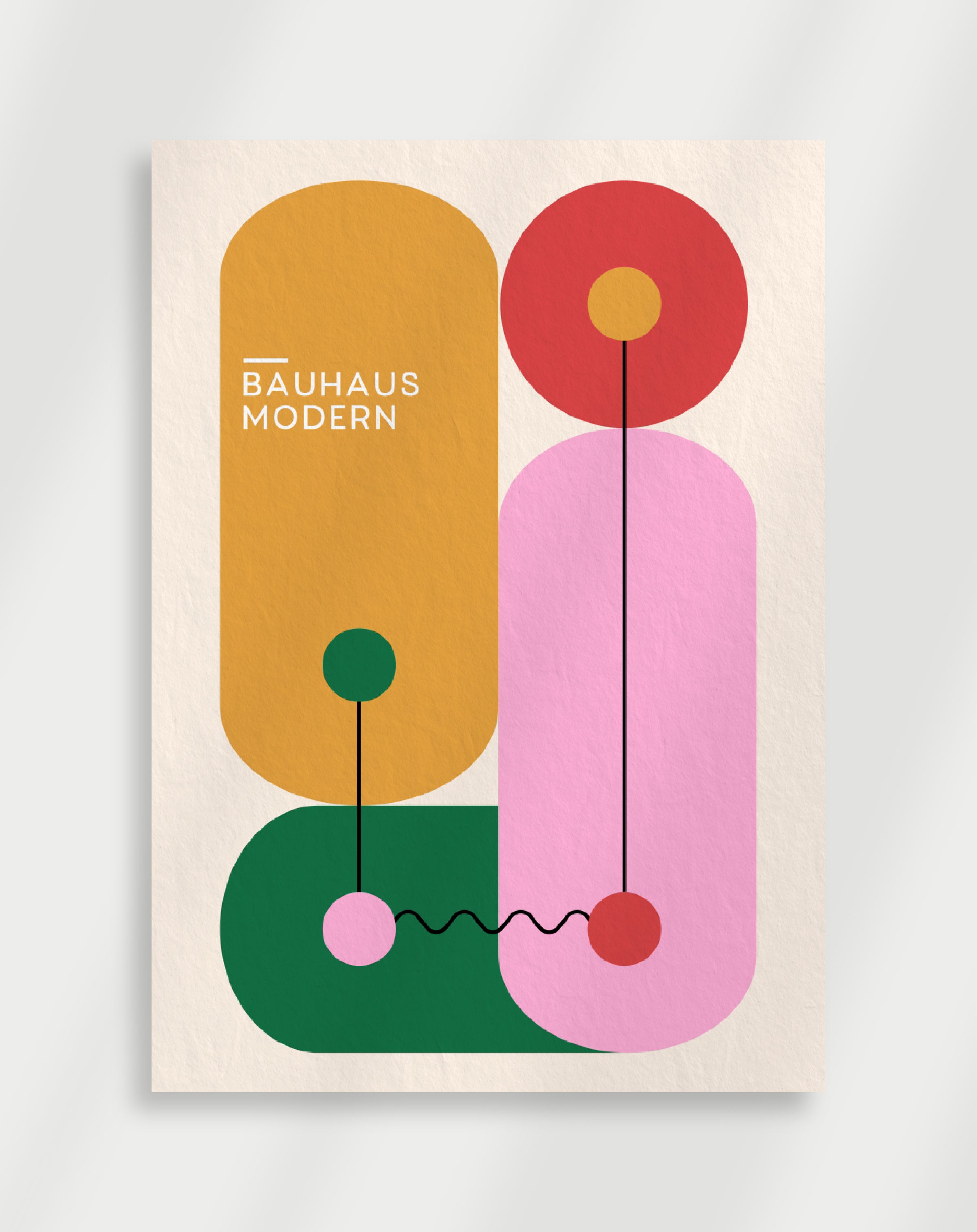 Bauhaus konst Poster