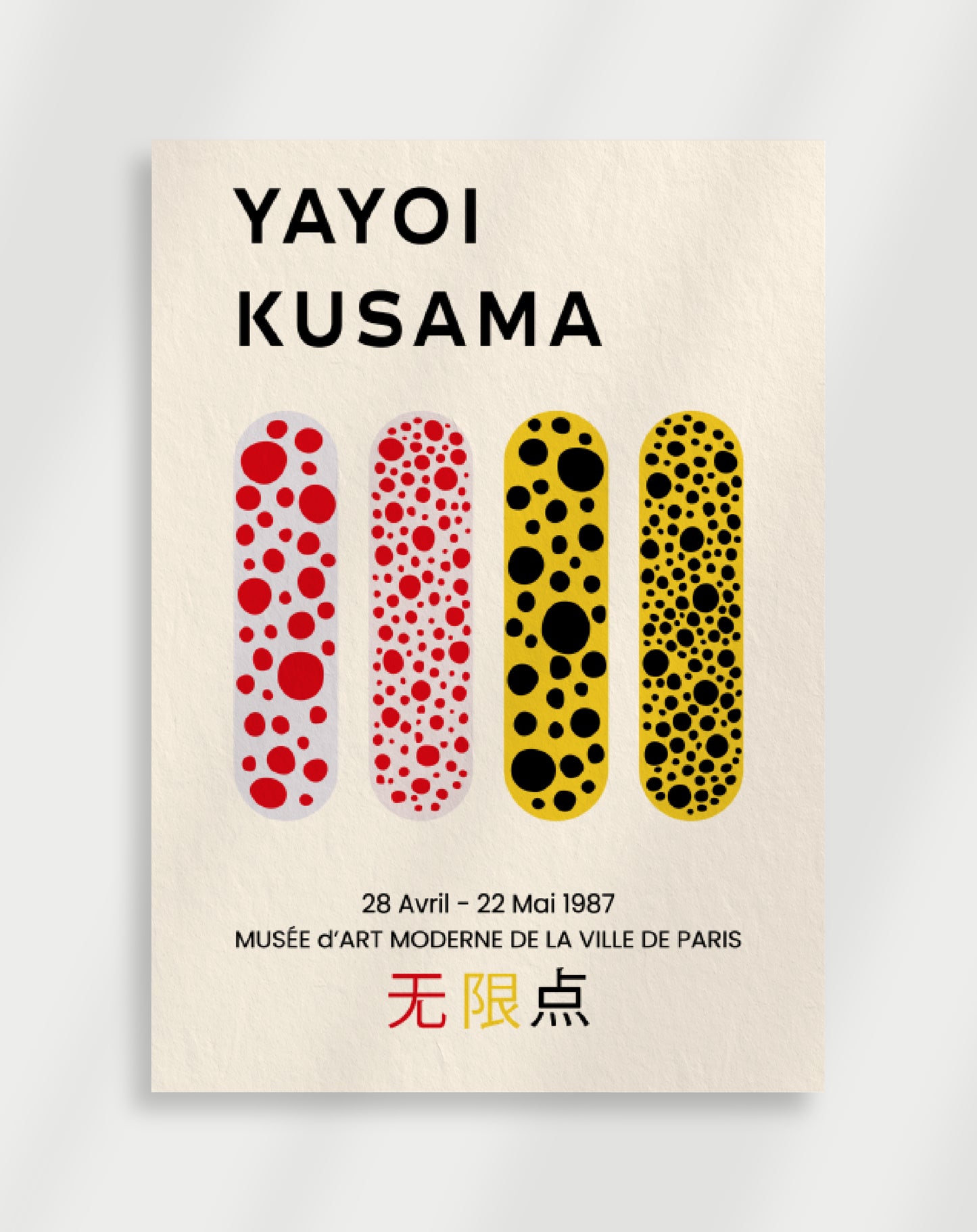 Yayoi Kusama Japandi Poster