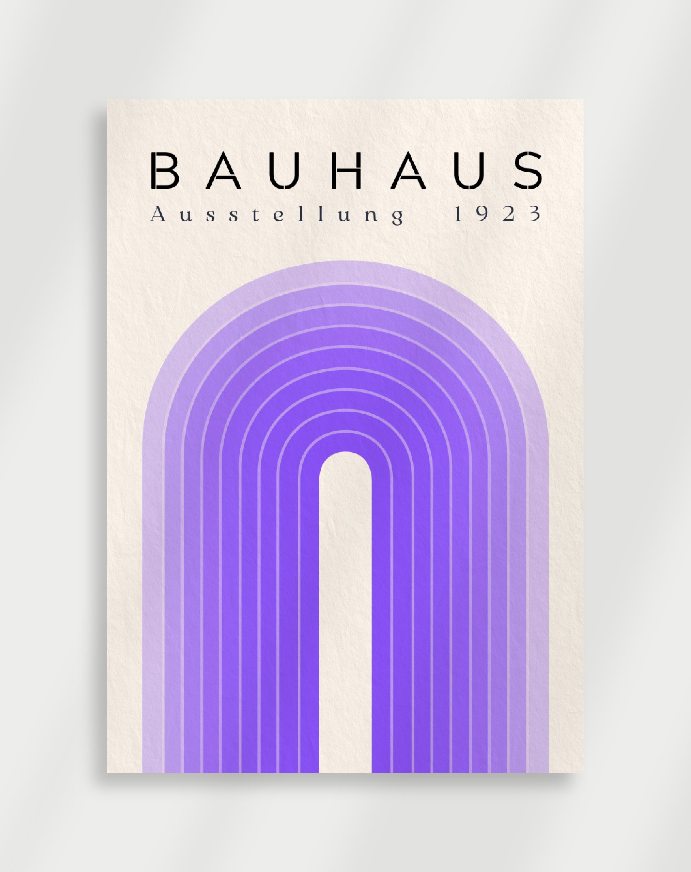 Bauhaus Lilla Bue Plakat