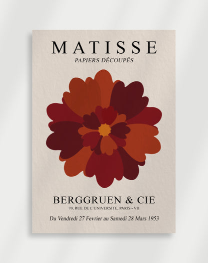 Matisse Flower poster