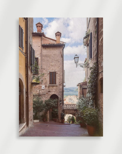 Tuscany street Poster