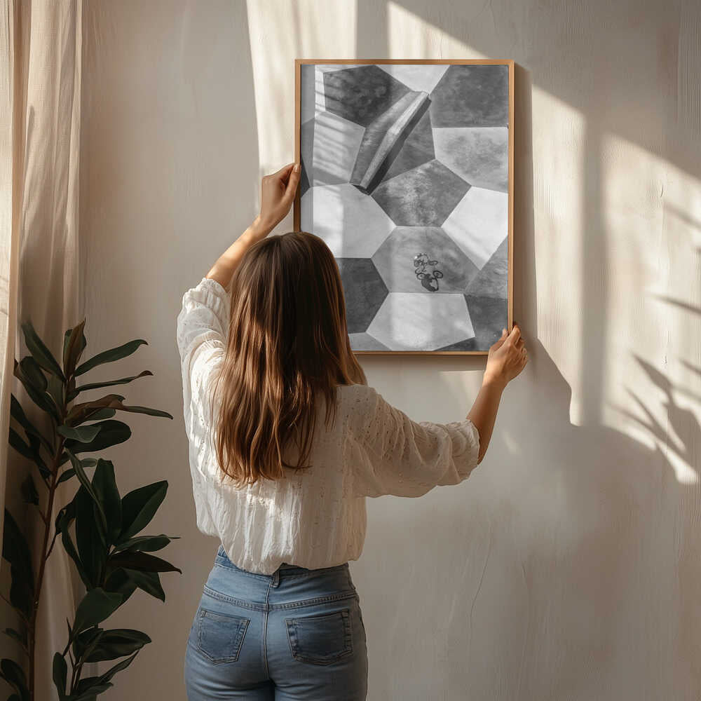 BMX Park Geometri Poster