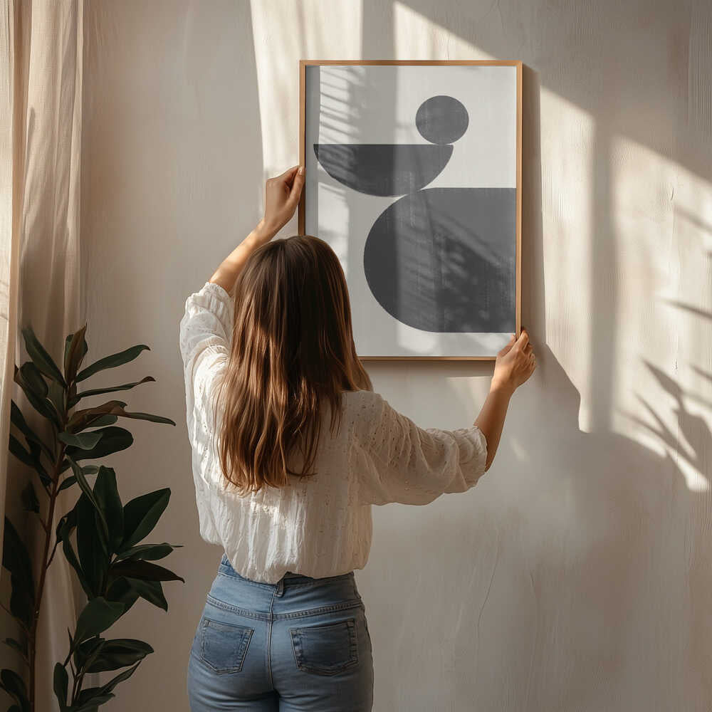 Geometric Harmony Poster