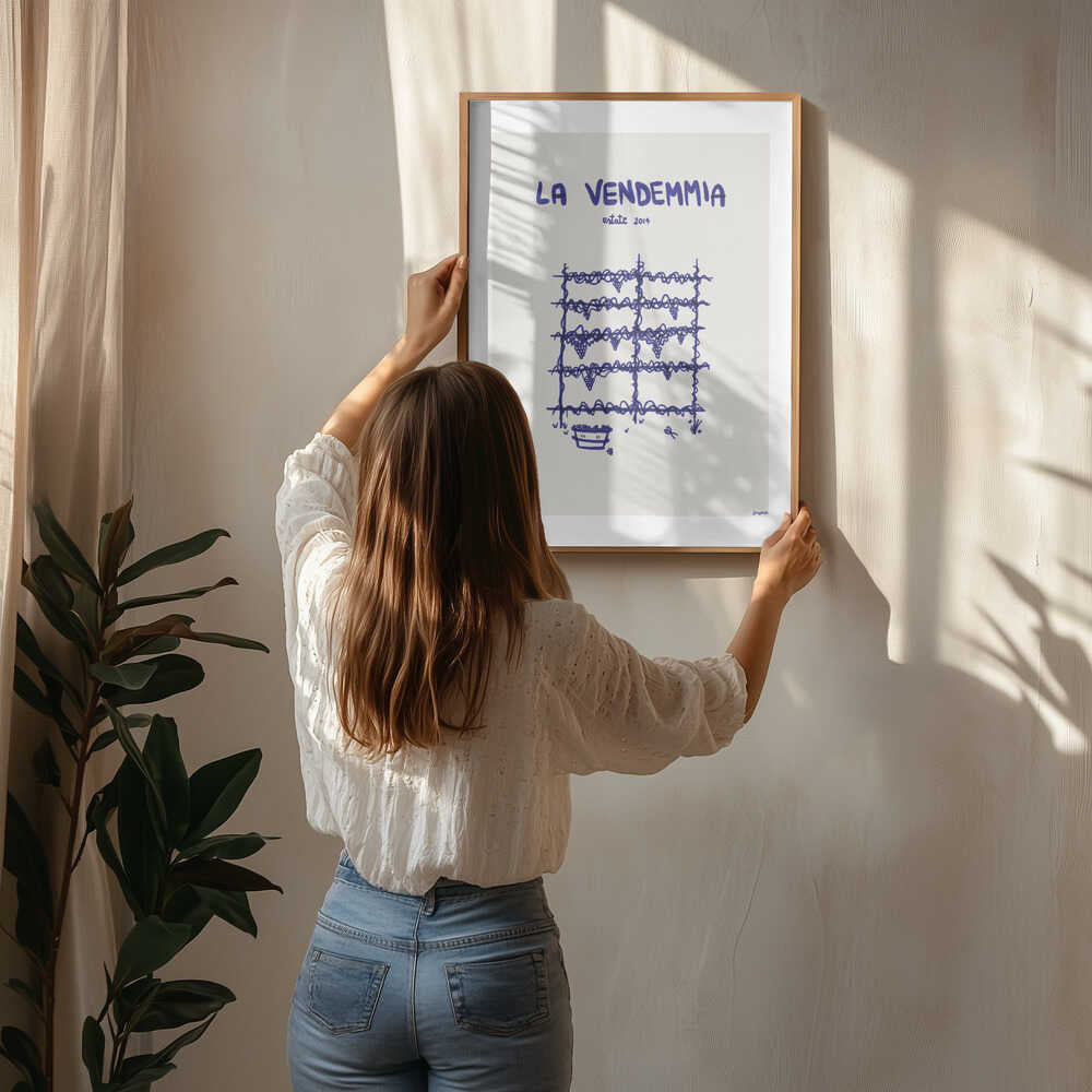 La vendemmia Poster