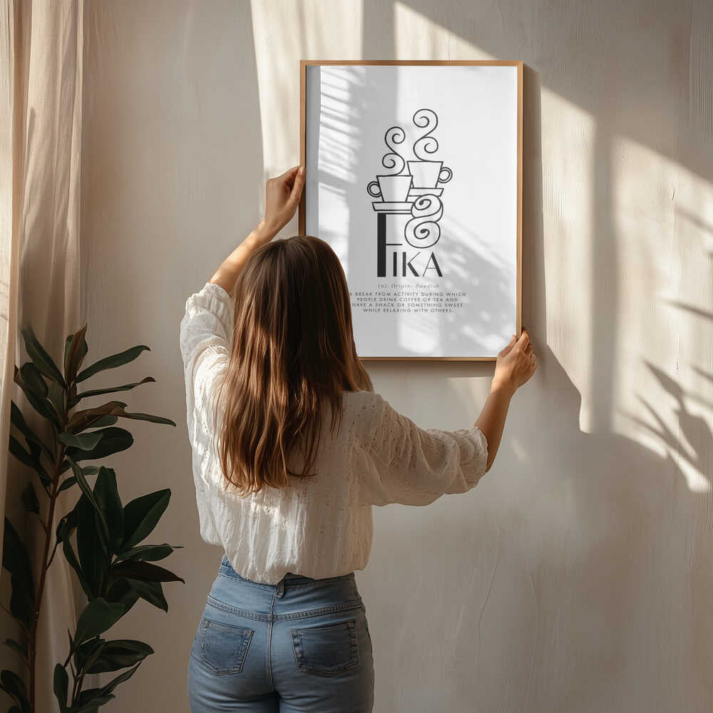 Svensk Fika Poster
