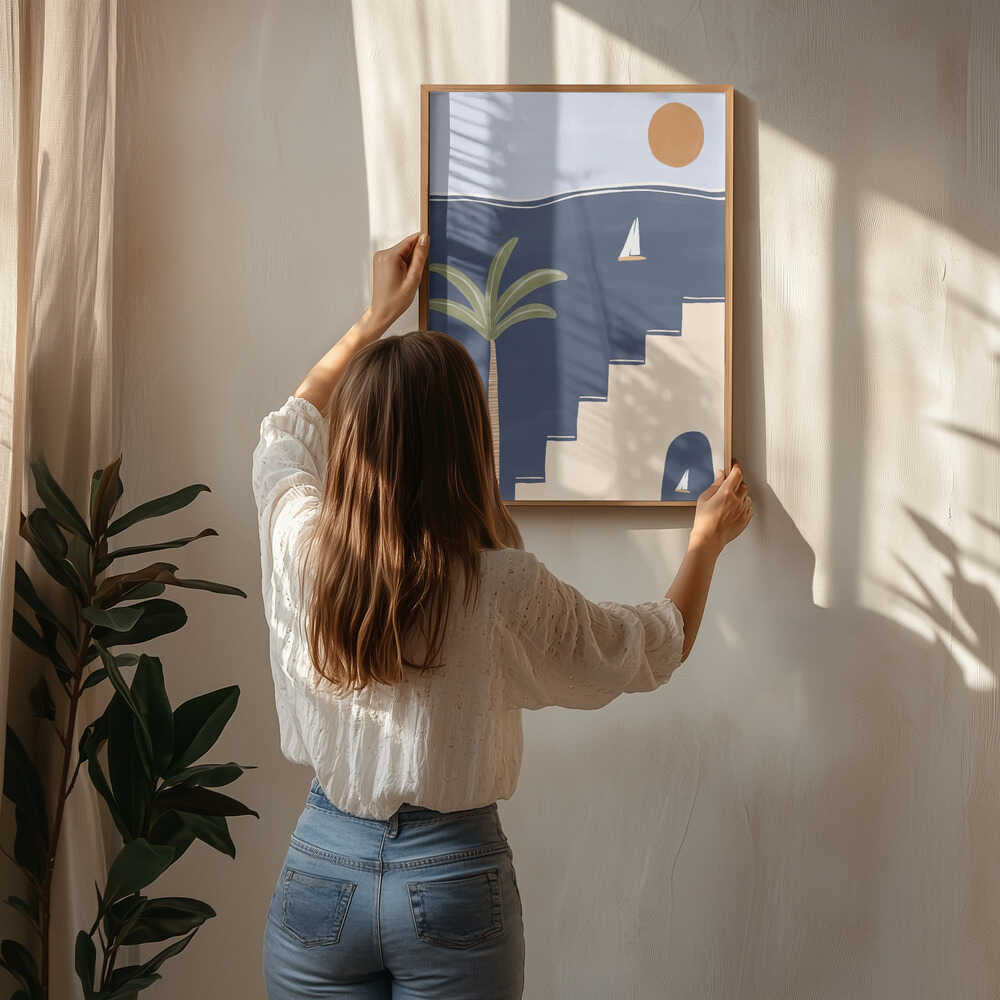 Segelbåtar Poster