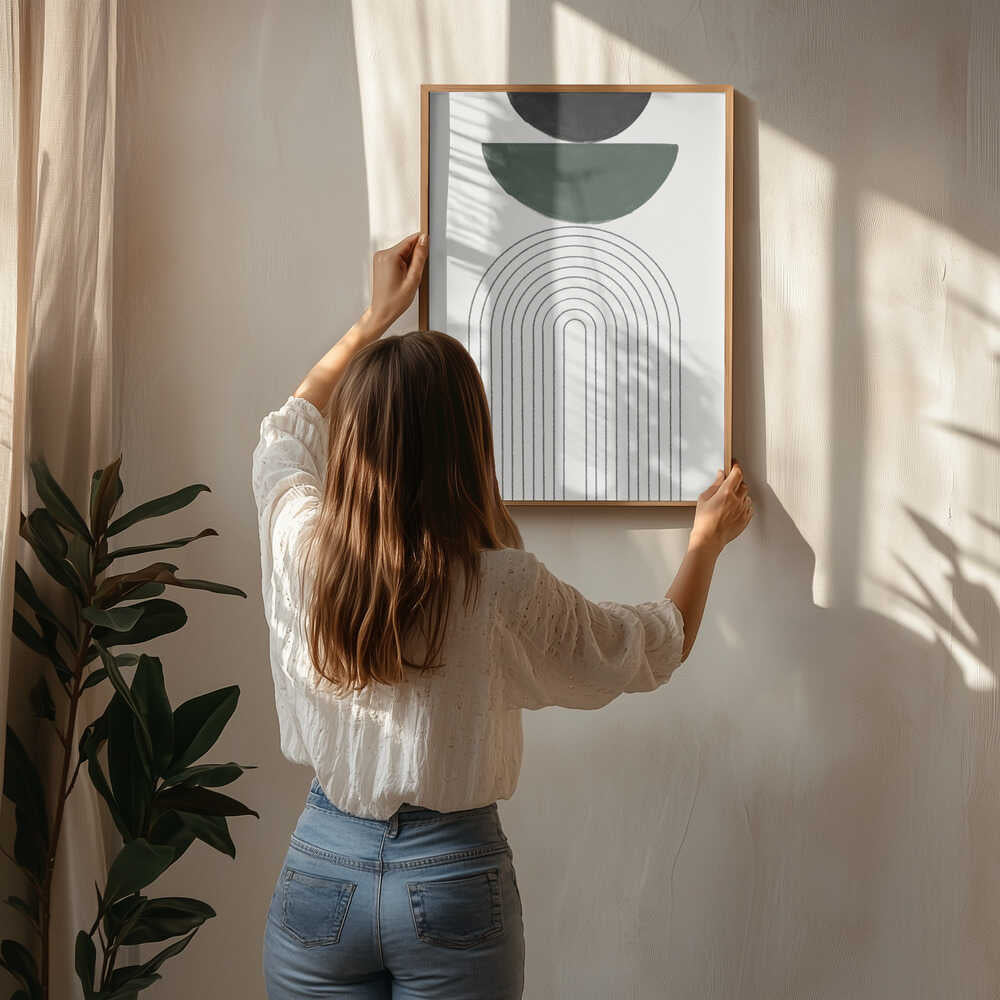 Arched Geometry Poster