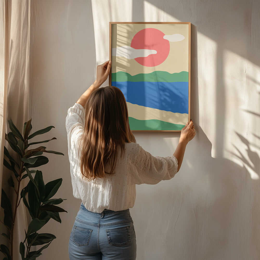 Thüringen sommar Poster